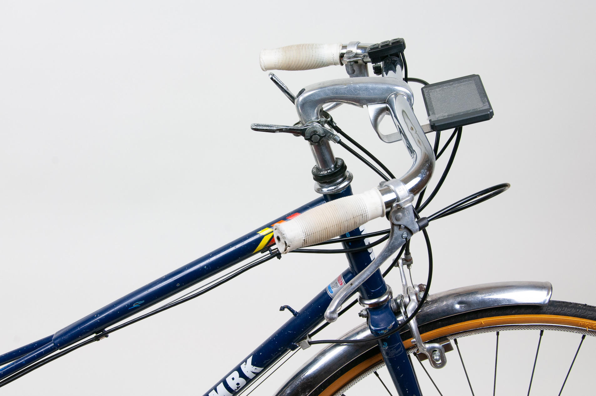 MBK grand sport - vélo électrique - vu sur le display couleur